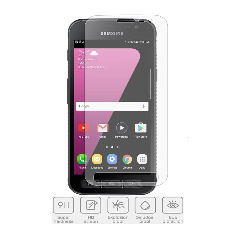 AGREAL 2.5D 0.26mm 9H Premium Tempered Glass For Samsung GALAXY Xcover 4 G390F Screen Protector Toughened Protective Film case (2)
