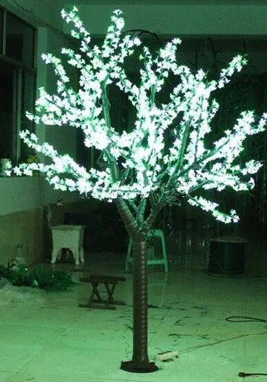 6ft 1.8M LED Cherry Blossom Tree Outdoor Indoor Christmas Wedding Garden Holiday Light Deco 1040 LEDs waterproof 7 Colors option