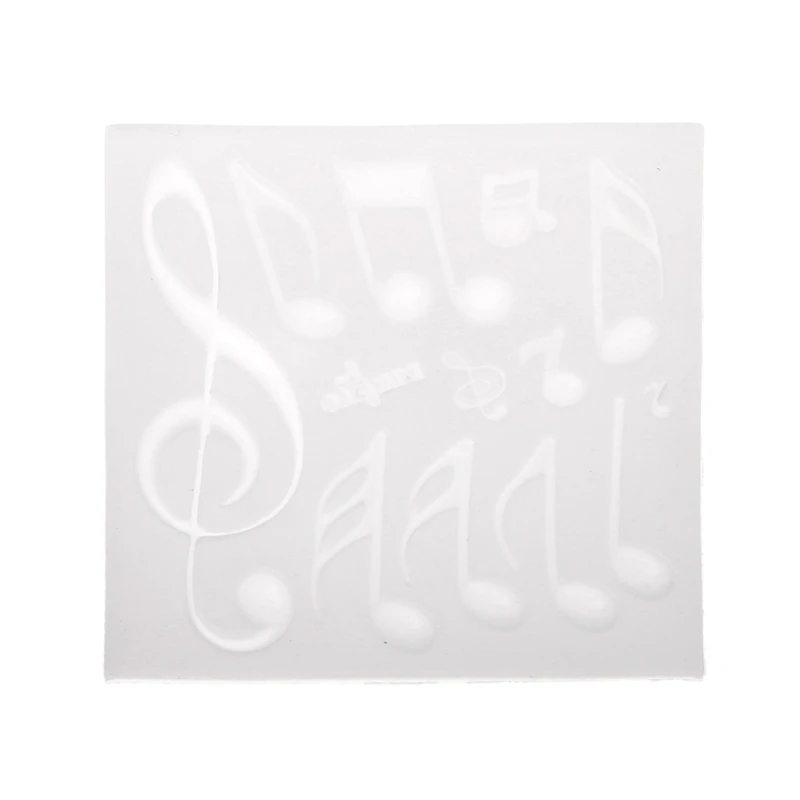 13 шт. музыкальная нота 3D силиконовые формы ювелирная смола помадка торт инструменты для поделок плесень W77
