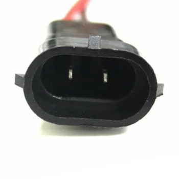 

Wire Harness Adapter Wiring PVC Nylon Pre-wired Male Female H11 H8 H9 Pair