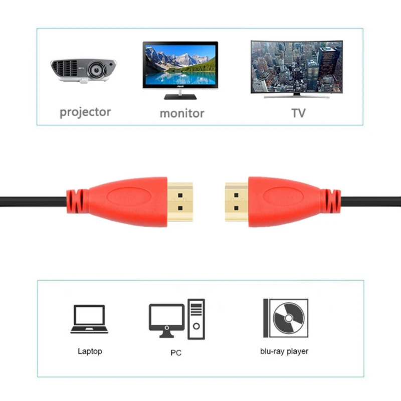 Кабель HDMI 4K 2 0 кабель преобразователь адаптер Соединительный для IPTV xbox 360 PS3 4 pro Box