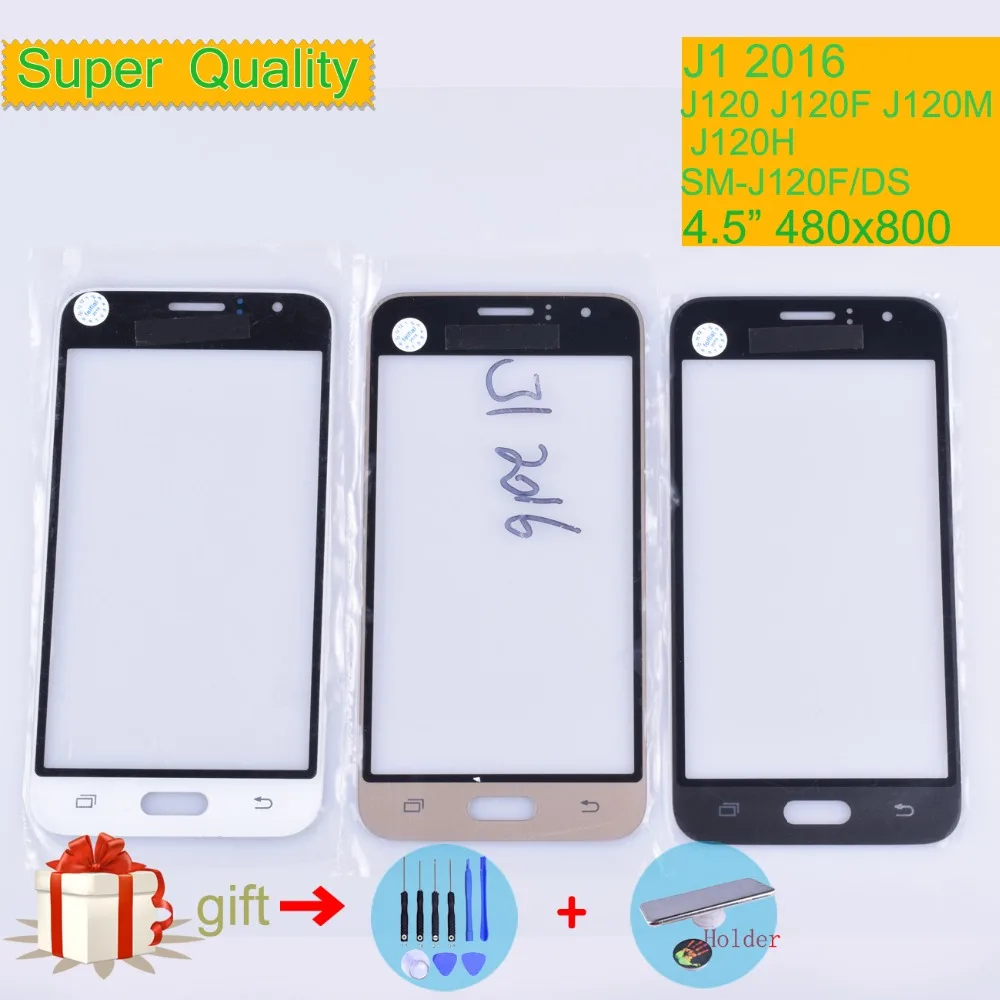 

TouchScreen For Samsung Galaxy J1 2016 J120 J120F J120M J120H SM-J120F/DS Touch Screen Front Glass Panel Outer Lens Replacement