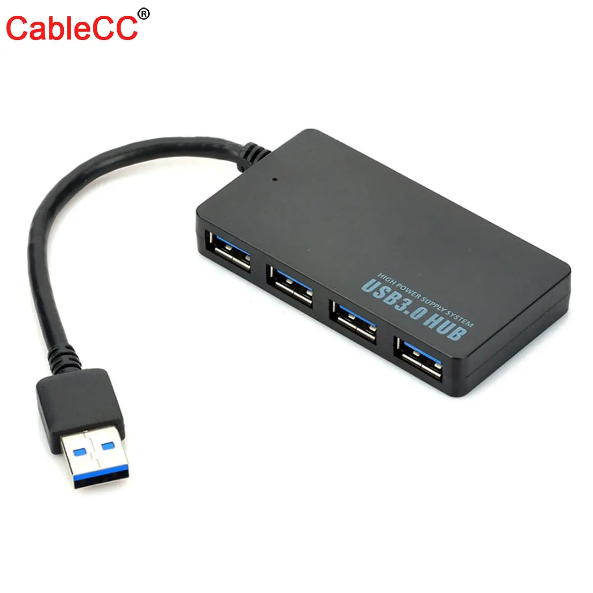 

Cablecc CY USB 3.0 Multiple 4 Port Hub Adapter For PC Laptop Tablet Laptop Support Windows 7 Windows 8 Mac 5Gbps