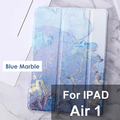 C1 for iPad air 1 Для iPad mini 5/Air 3 чехол с мраморной текстурой TPU кожаный смарт-чехол для iPad Чехол Air 1/2 Mini 2 3 4 Pro 10,5 Автоматический Режим сна - Цвет: C1 for iPad air 1