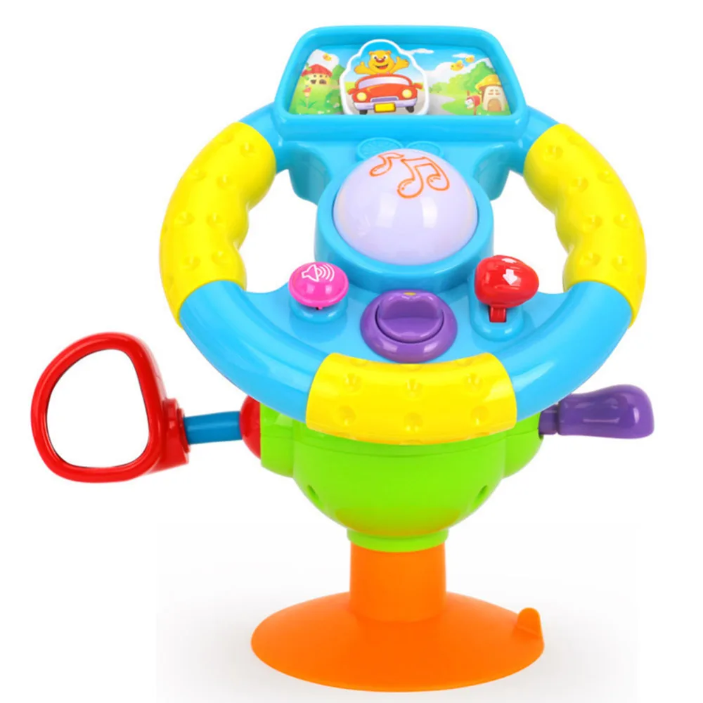 

Early Educational Learning Drving Baby Toy Steering Wheel Baby Musical Early Learning Driving Simulation Toy For Kids Gift