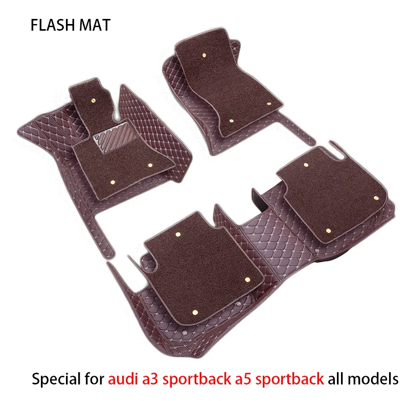 

Special car floor mats for audi a3 sportback a5 sportback tt mk1 A1 A2 A3 A4 A5 A6 A7 A8 Q3 Q5 Q7 S4 S5 car accessories car mats
