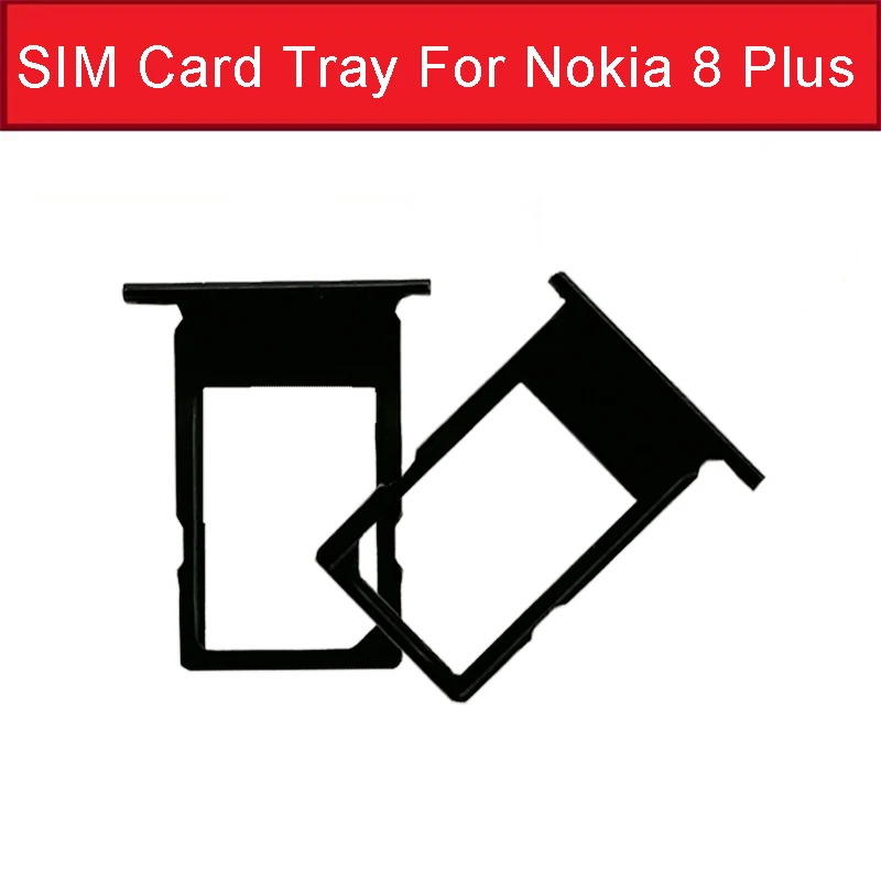 Держатель гнезда для считывателя sim-карт Nokia 8 Plus + N8 слот карты памяти SD аксессуар