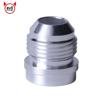 

evil energy AN12 AN 12 Male Aluminum Weld On Fitting Round Base High Quality