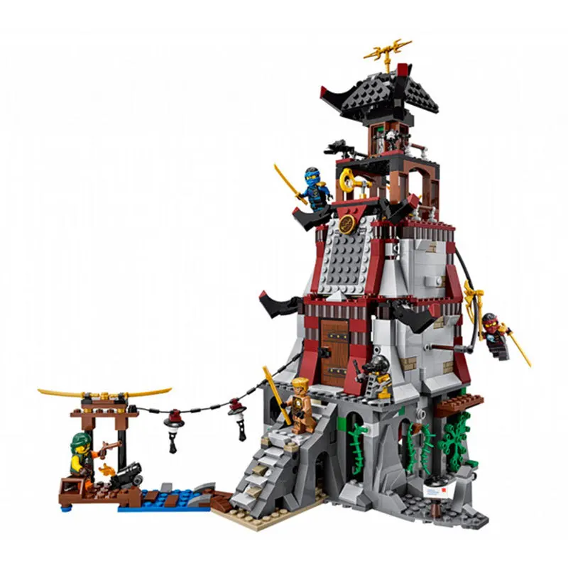 

Building Block 06037 Compatible with Ninja The Lighthouse Siege 70594 Brick Model Educational toy for Children