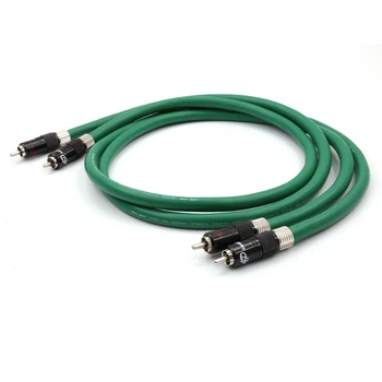 

McIntosh 2328 High Quality Hifi Audio Pure Copper HiFi Audio cable RCA interconnect cable silver plate ap rca plug