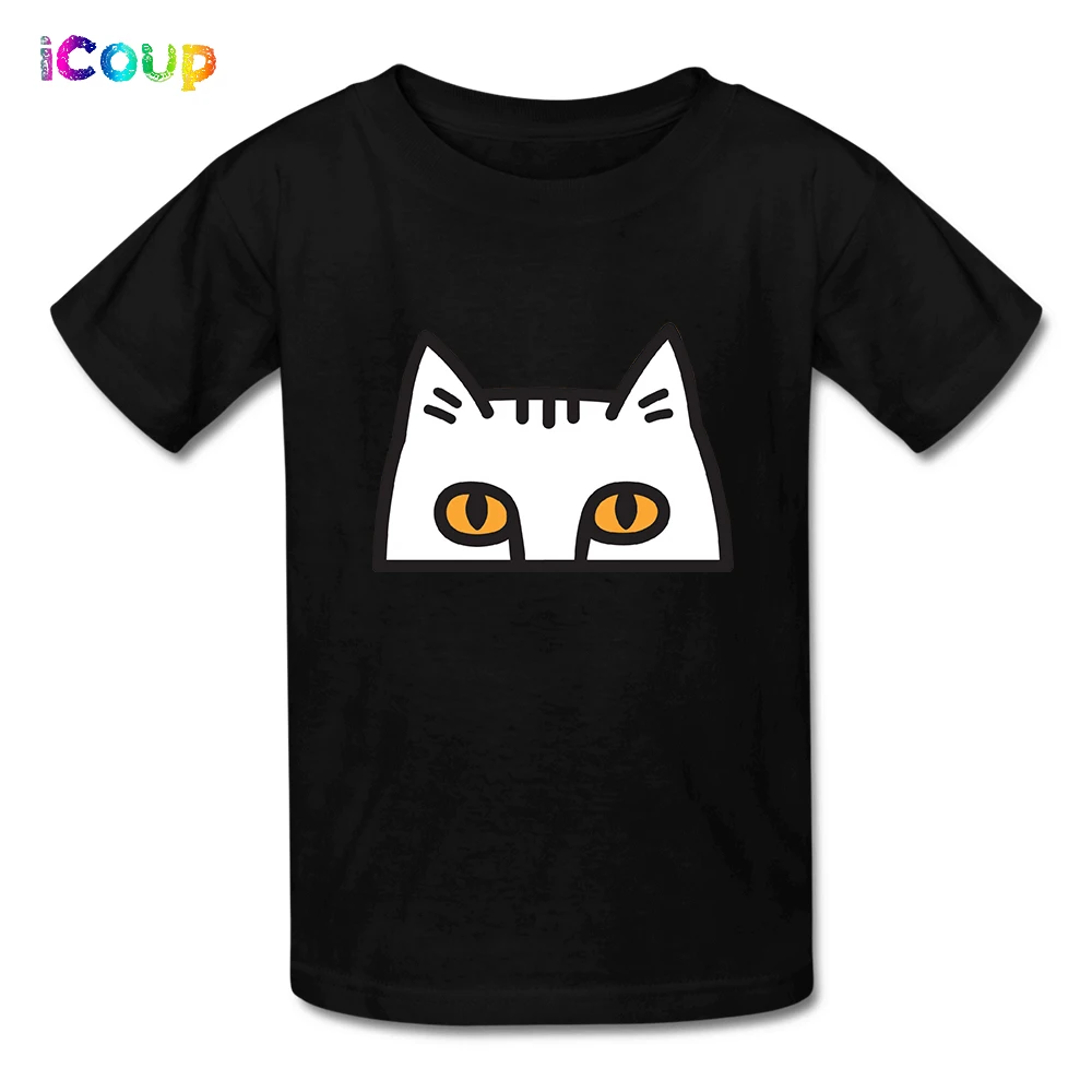 ICoup I'm Watching You детские для маленьких мальчиков девушка 100% хлопок короткий рукав