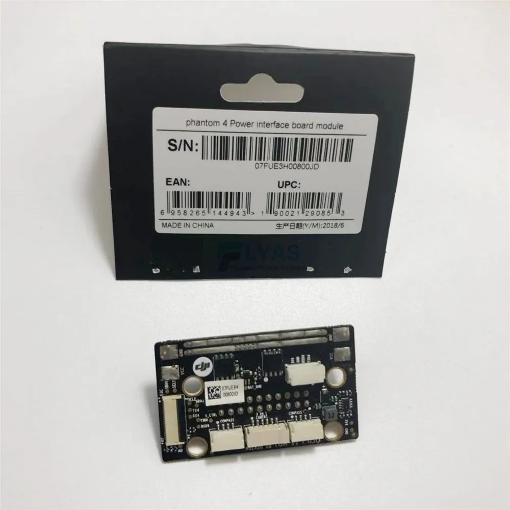

Genuine DJI Phantom 4 Part 3 - Aircraft Power Interface Board Module Port for Original DJI Drone Replacement Parts