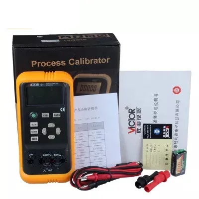 

VICTOR 01 Temperature Calibrator Output 100mV/1000mV Instrument Calibration Process Output Thermocouple / RTD Signal VC 01
