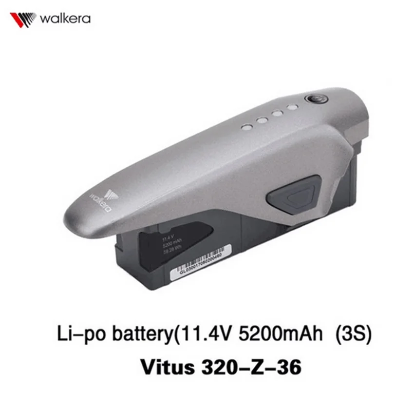 

Original Walkera VITUS 320 Spare Part Vitus320-Z-36 Li-po battery(11.4V 5200mAh (3S)) VITUS 320 Drone Spare Parts Vitus 320-Z-3