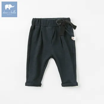 

DBA7977 dave bella autumn baby girls fashion full length trousers infant toddler pants children boutique clothes