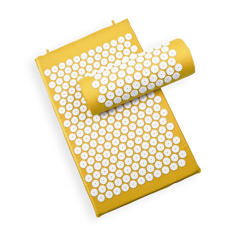 OPHAX Acupressure Mat Massage Relaxation Device Shakti Mat Chinese Acupuncture Mat Relieve Back Body Pain Spike Mat With Pillow OPHAX Acupressure Mat Massage Relaxation Device Shakti Mat Chinese Acupuncture Mat Relieve Back Body Pain Spike Mat With Pillow