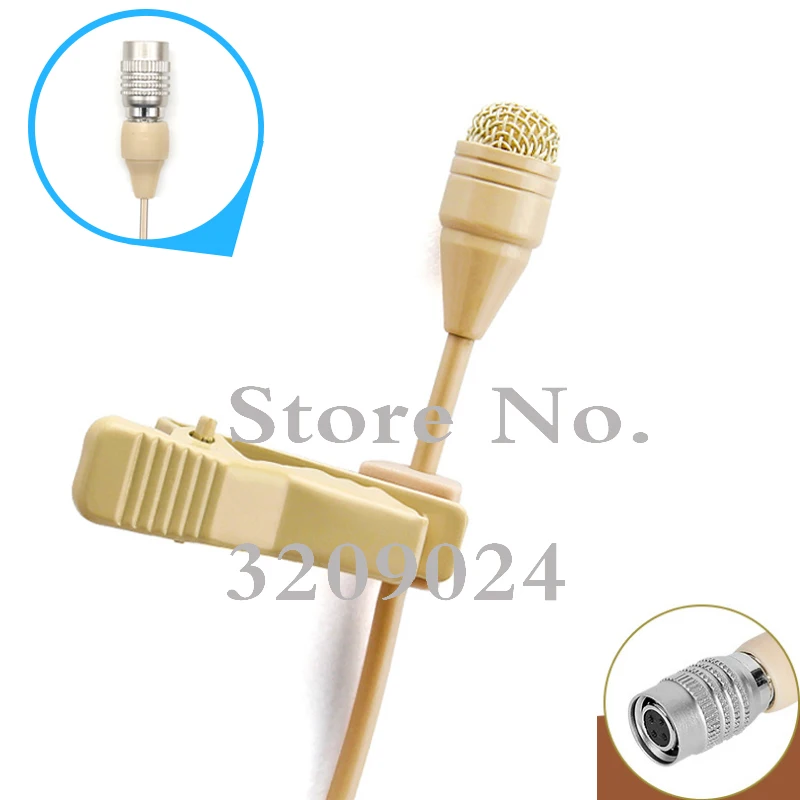 Pro Lavalier Microphone for Audio Technica Wireless Transmitter