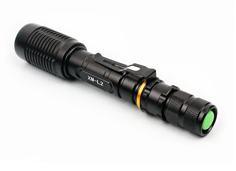 Anjoet Super Bright CREE XM-L2 LED aluminum Flashlights 5 Mode Torch 8000Lumens Zoomable light For 2x18650 batteries charger Anjoet Super Bright CREE XM-L2 LED aluminum Flashlights 5 Mode Torch 8000Lumens Zoomable light For 2x18650 batteries charger