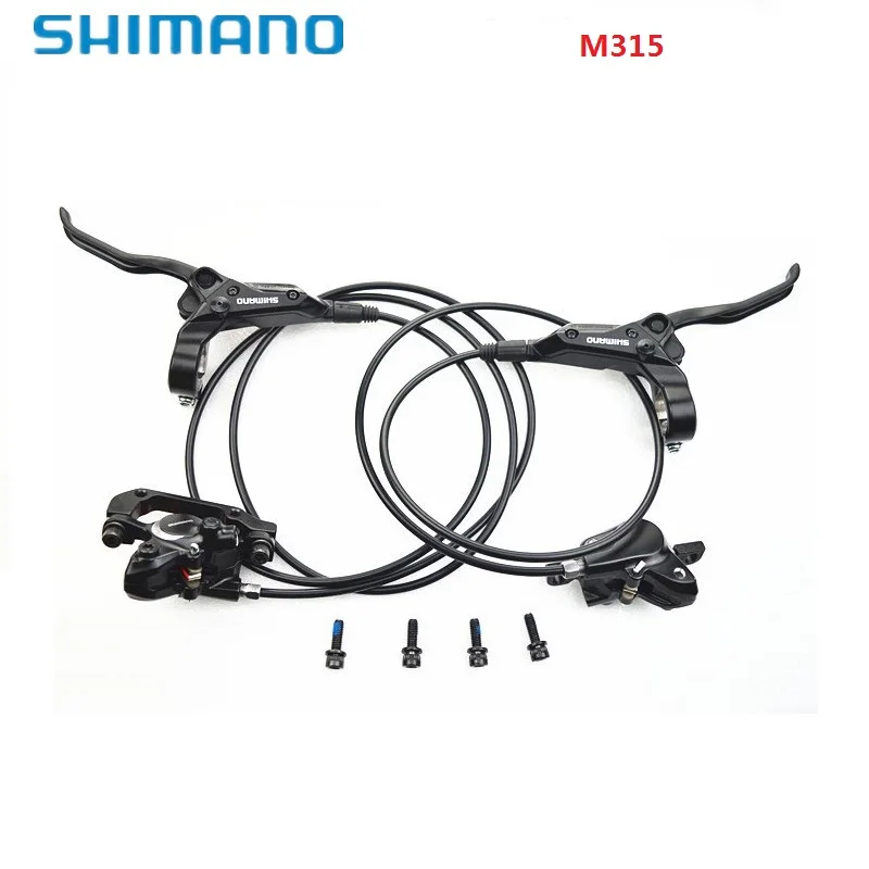 

Bike Hydraulic Disc Brake for Shimano BR-BL-M315 M315 Bicycle Brake Set MTB Mountain Bike Braking Set Clamp Cycling Accessories