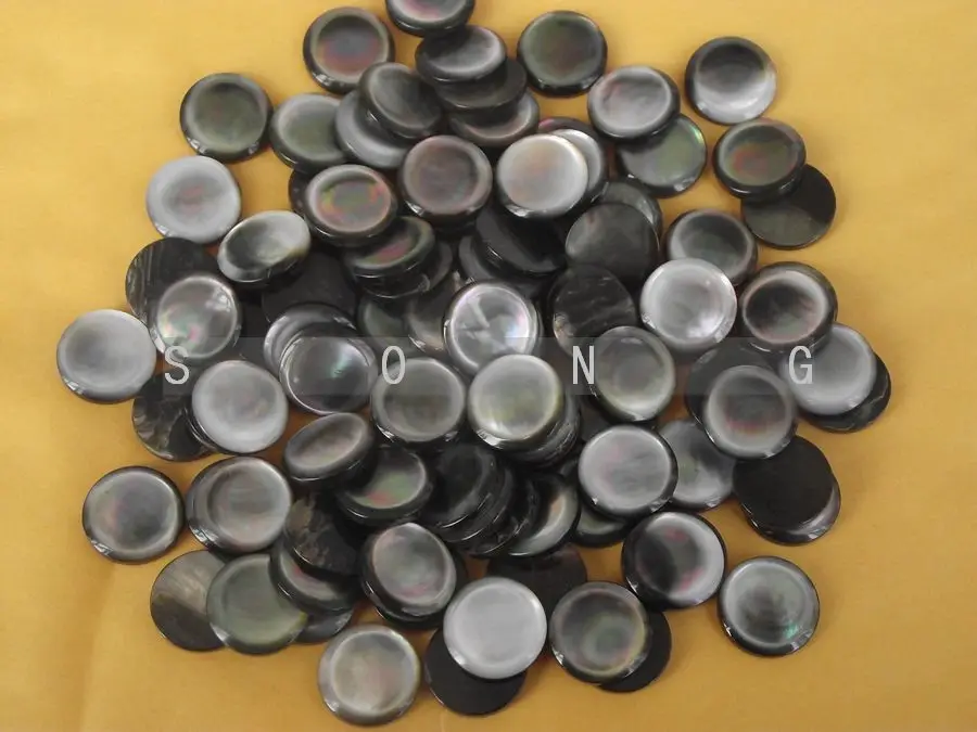 

50pcs Saxophone real mother of pearl key buttons inlays Sax accessories S800