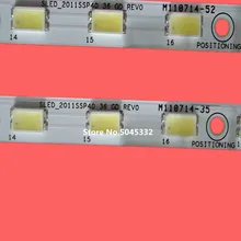 457 мм светодиодный Подсветка полоска лампы 36 светодиодный s для Sharp 40 дюймов TVLCD-40LX330A GT0330 E329419 40NX330A LK400D3G GY0321 2011SSP40