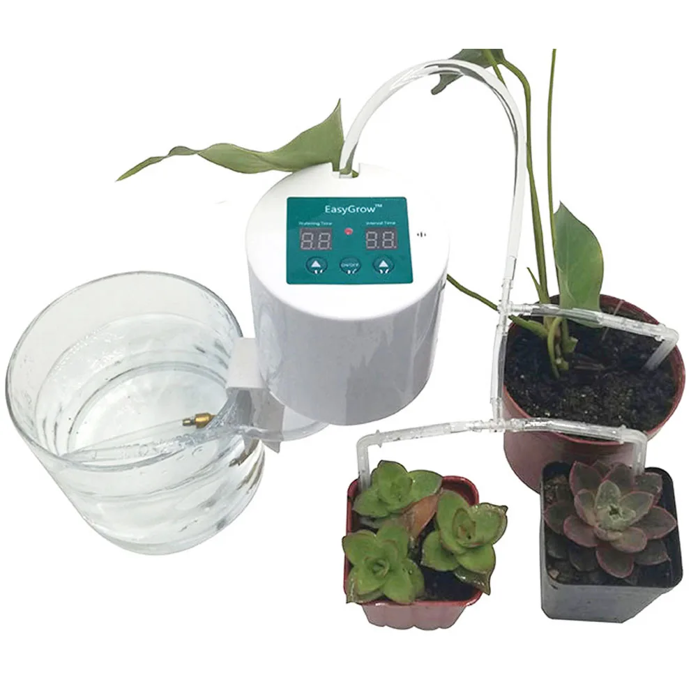 

Drip Irrigation Kit Home Easy Installation Watering Timer Plant Battery Powered Self Watering Auto Self-protection Smart