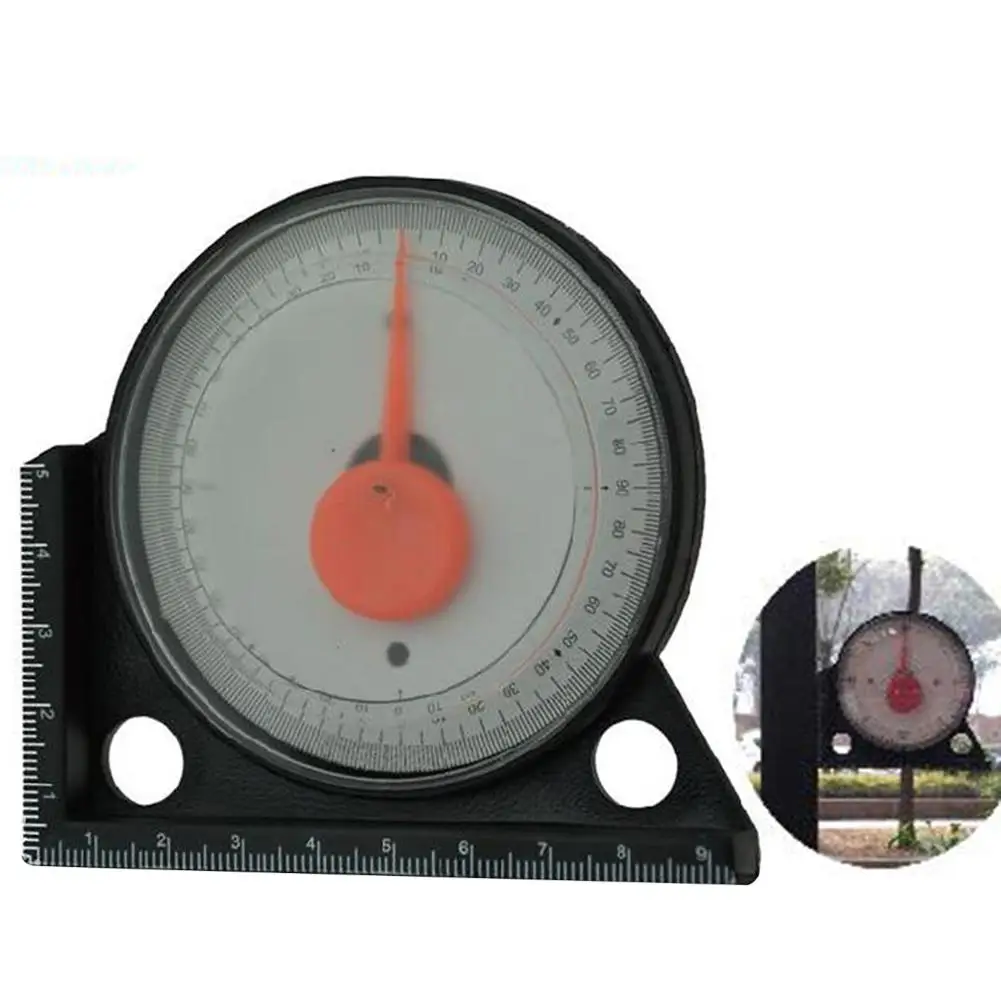 

Horizontal Angle Gauge Pointer Angle Gauge Inclinometer Goniometer With Black Magnetic Base for Tile Tile Brickwork