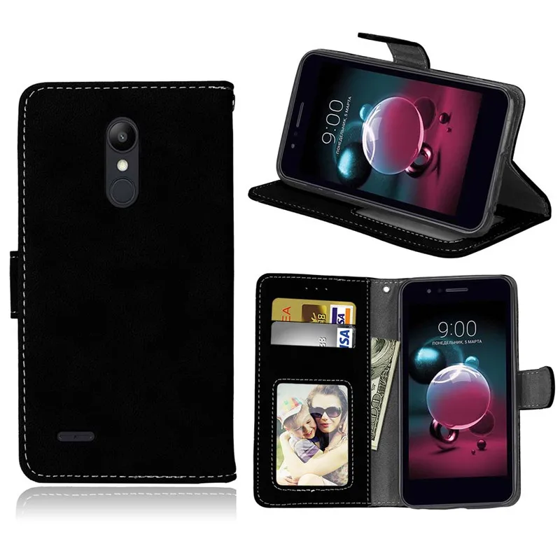 Для LG K10 2018 чехол для + крышка 5 3 дюймов Чехол Кошелек из искусственной кожи задняя