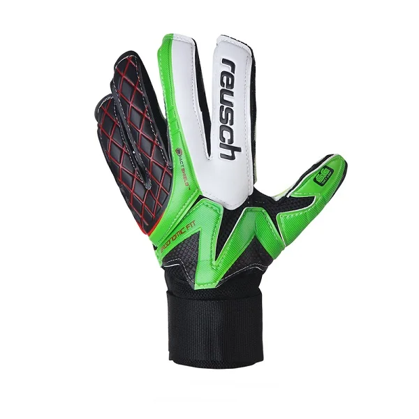 A pair of padded goalie gloves for football player High permeability PU