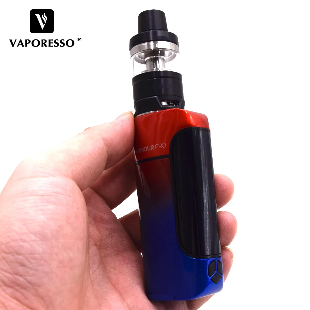 

2018 New Original Electronic Cigarette Vaporesso Armour Pro 100W TC Vape Kit with 5ml/2ml Cascade Baby Tank Built-in Mesh Coil