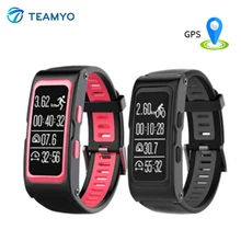 Teamyo T28 GPS трекер Smart Браслет часы фитнес-трекер Смарт-браслет для IOS Android Run езда восхождение
