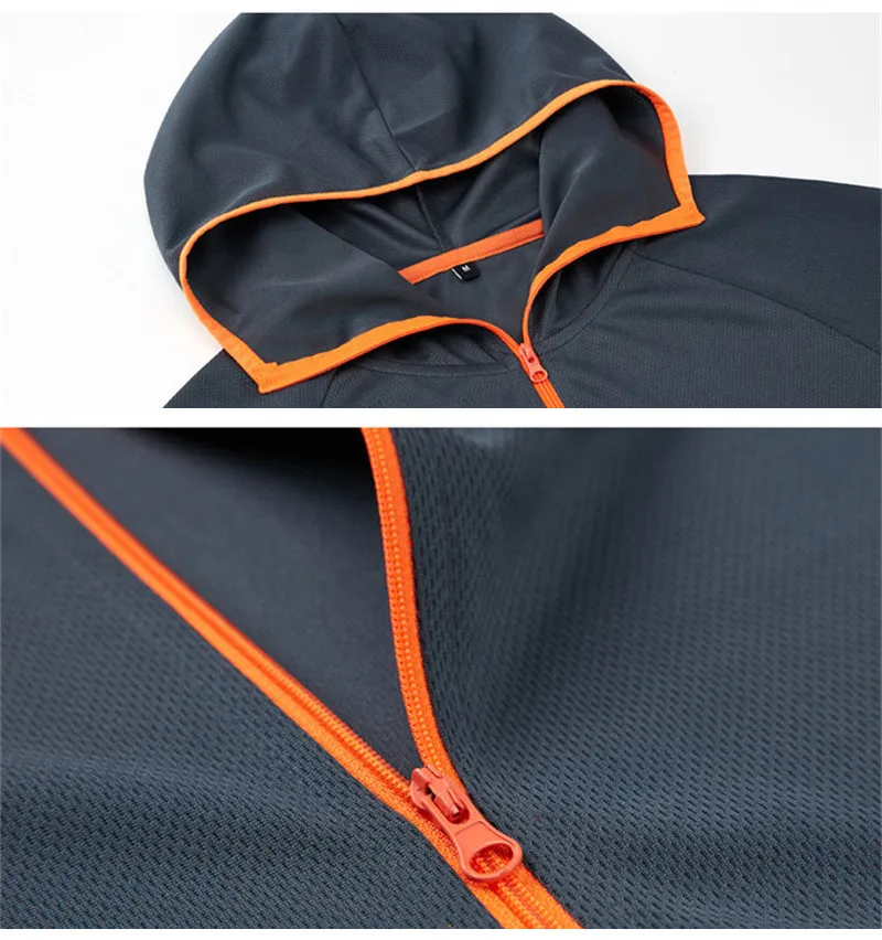 ZXQYH открытый гидрофобные куртки для рыбалки водостойкий быстросохнущая Мужская куртка с капюшоном пеший туризм кемпинг спортивная одежда
