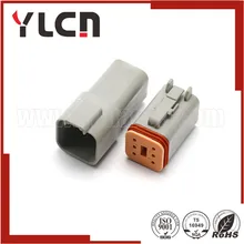 10 комплектов шесть контактов мужской женский авто разъем для автомобилей Водонепроницаемый DT06-6S DT04-6P