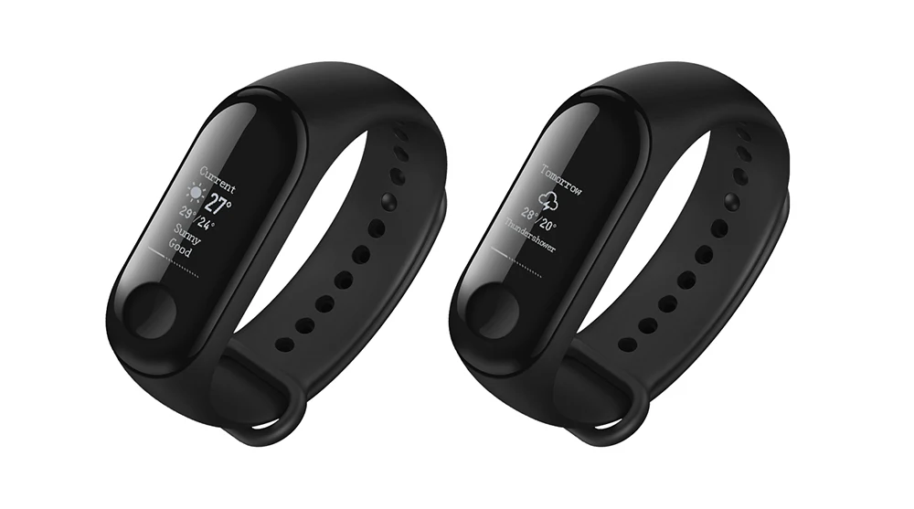 Глобальная версия Xiao mi Band 3 mi band 3 Смарт Bluetooth фитнес-трекер OLED экран водонепроницаемый смарт-браслет