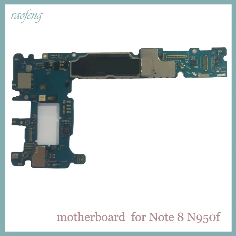 Материнская плата Raofeng для Samsung galaxy Note 8 n950f разблокированная android системная с