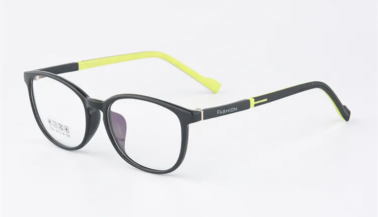 TR90 Студенческая оправа для очков дети близорукость Рецептурные очки оптическая рамка для детских очков для новорожденных мальчиков и девочек - Цвет оправы: C5 Black Yellow