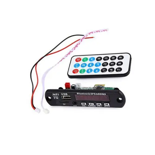

USB TF Radio Bluetooth MP3 WMA Decoder Board 12V Wireless Audio Module for Car