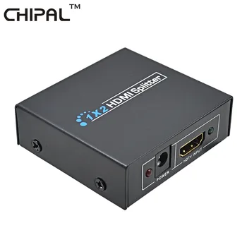 

CHIPAL 10PCS Professiona HDCP Splitter 1X2 for HDMI Switch Switcher 1 in 2 Out Dual Display for Xbox 360 Computer 1080P HDTV