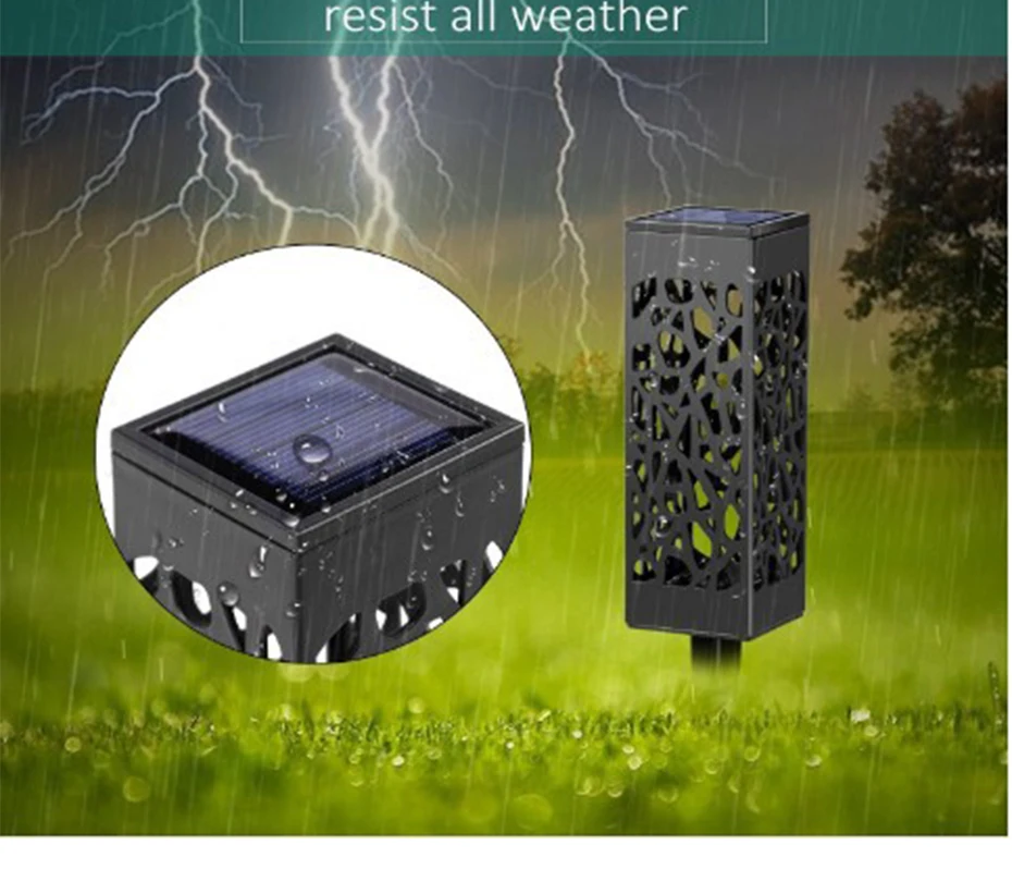 Caminho de Luz Solar do Gramado Lâmpada para Decoração de Jardim ao ar Sensor de Luz Lâmpada de Energia Solar à Prova Levou Lâmpada Livre Caminho Noite d' Água Rua 9 Lâmpada Lâmpada Para Decoração de Jardim Ao