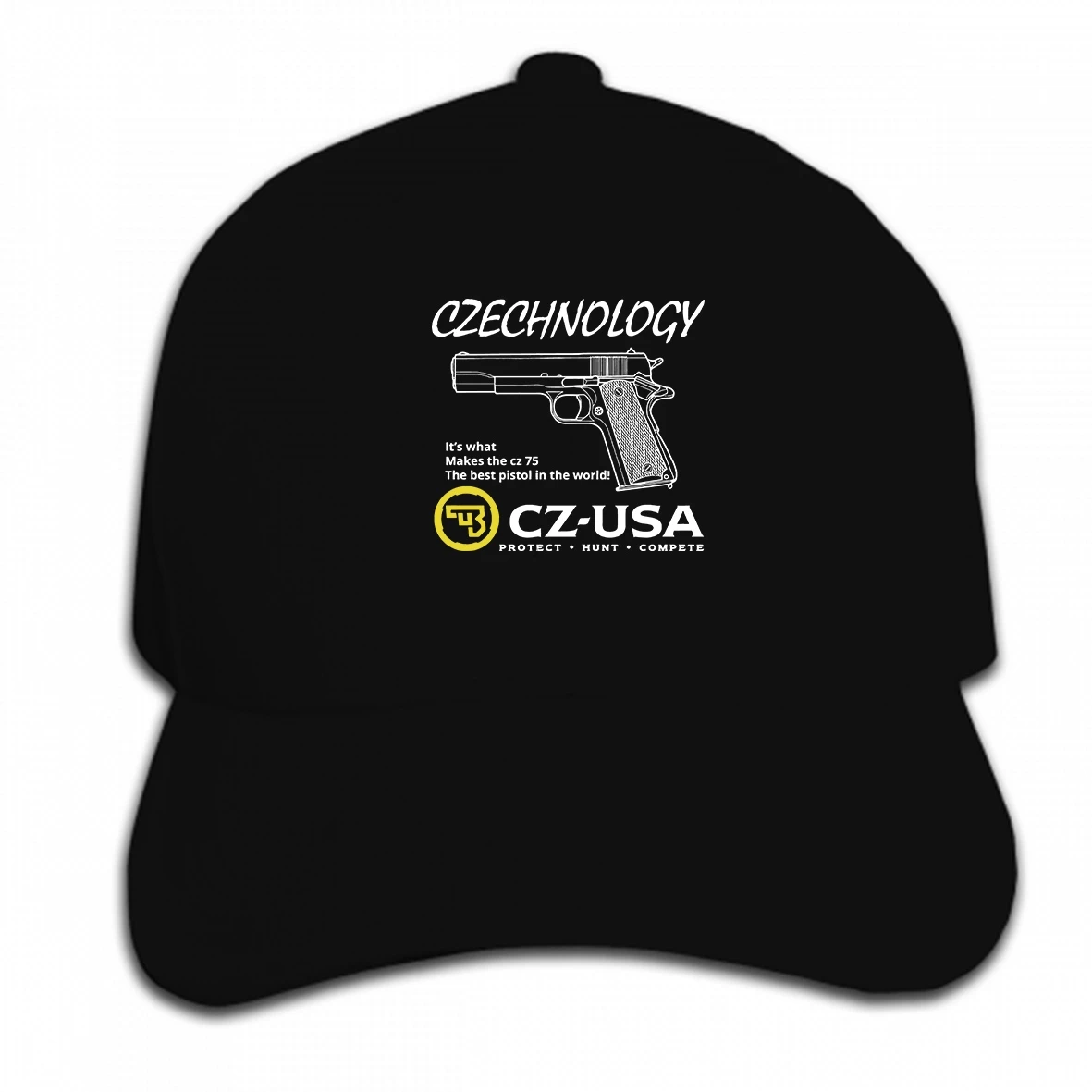 

Print Custom Baseball Cap NEW CZ USA CESKA ZBROJOVKA CZ 75 USA MANY COLORS Hat Peaked cap