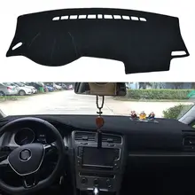 Авто Dashboard тире Mat Sun Обложка Pad ковер для Volkswagen Golf 7 2013- автомобилей внутренняя соучастником
