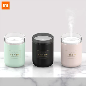 

Xiaomi 280ML Ultrasonic Air Humidifier Candle Romantic Soft Light USB Essential Oil Diffuser Car Purifier Aroma Anion Mist Maker