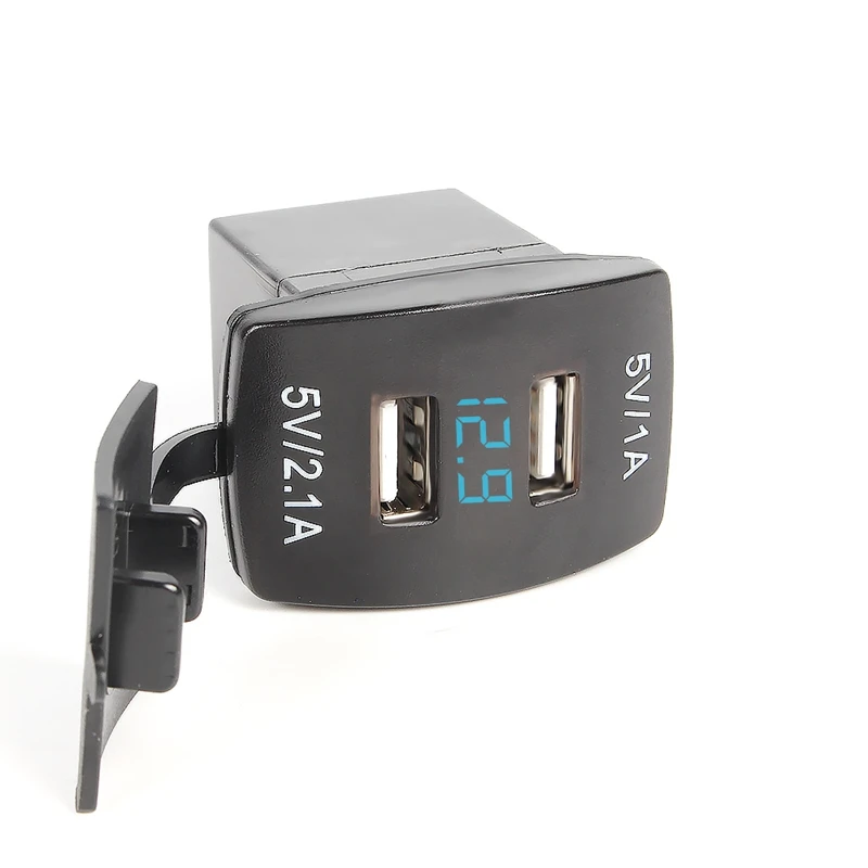 Водонепроницаемый 12 V 24 Мини двойной микро порт USB разъем Автомобиль Мотоцикл