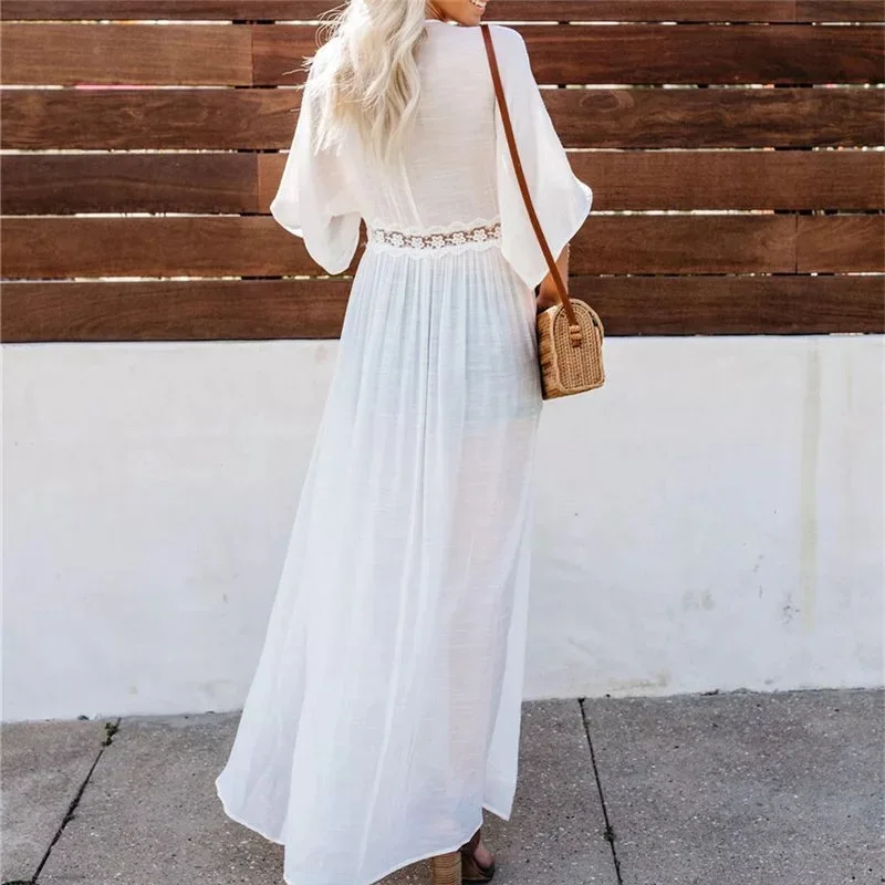 Chiffon Bathing Suits cover up Beach Cardigan Paroe Robe de Plage Beachwear kaftans Long Beach Dress Tunic Womens Swimwear Chiffon Bathing Suits cover up Beach Cardigan Paroe Robe de Plage Beachwear kaftans Long Beach Dress Tunic Womens Swimwear