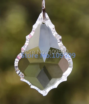 

76mm Clear Chandelier Crystals Prism Ornaments Part French Cut Baroque Free Shipping