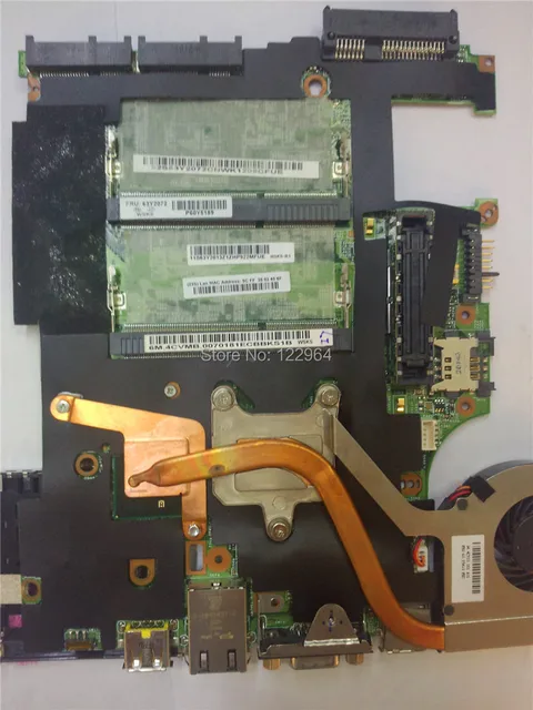 Free shipping original laptop motherboard 63Y2072 for Lenovo Thinkpad X201S with i7 CPU fully tested working well 