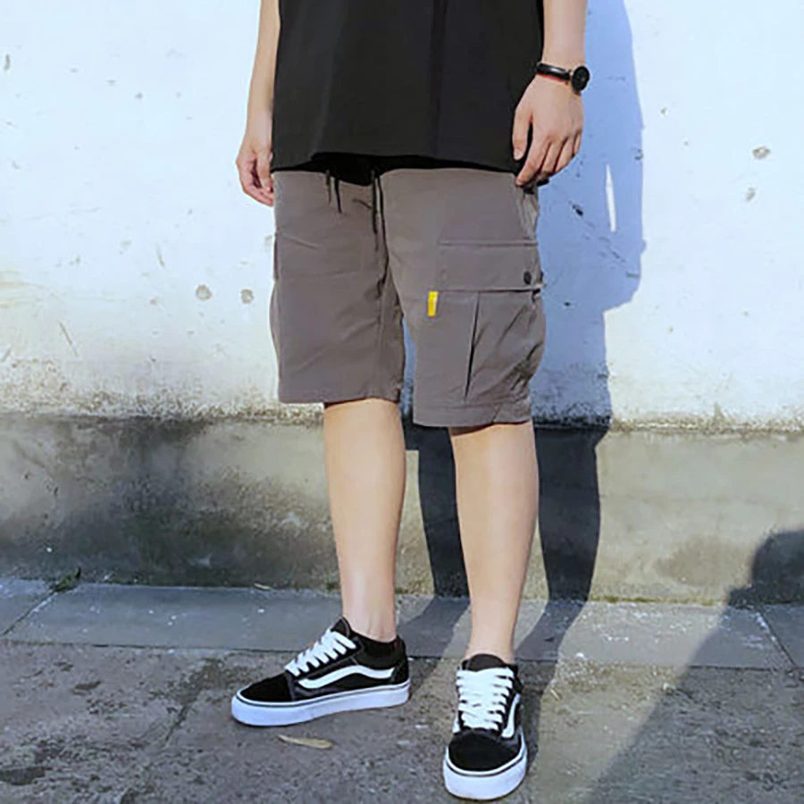 Повседневные Модные карго-шорты летние мужские короткие штаны Военные японские большие размеры 5xl Pantalon Corto Hombre мужские шорты с карманами S6T69
