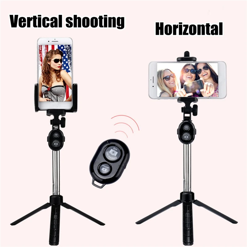 

Universal Adjustable bluetooth Selfie Stick Tripod Mount Holder Stand For iPhone-Xiaomi iOS-AndroidSystem Holder For Samsung