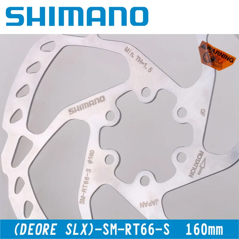 Shimano DEORE SM RT66 дисковые тормозные диски 160 мм MTB 6 болт тип запчасти для