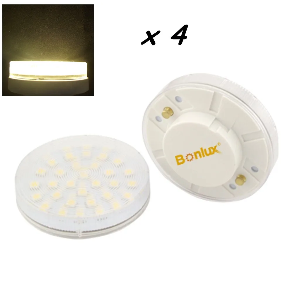 Led Gx53 Lamp 5050smd Led Chips Under Cabinet Light Bulb Ac110v